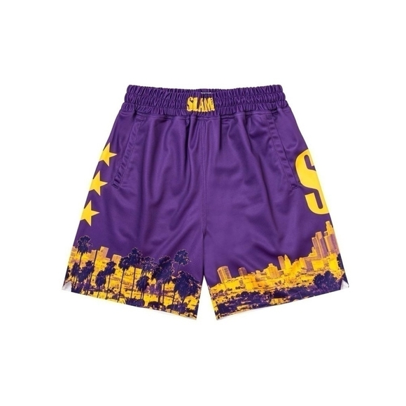 Mens Athletic Shorts SLAM Skyline Shorts Boxers Shorts Pull-on Shorts - Picture 3 of 7